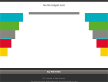Tablet Screenshot of fashionnepal.com